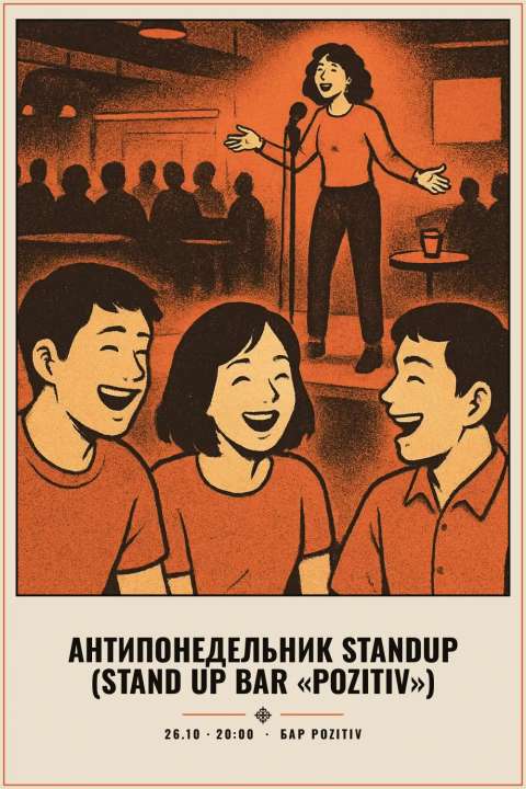 Антипонедельник Standup (Stand Up Bar «Pozitiv») - 1