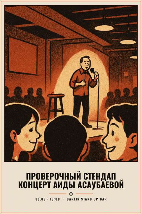 Проверочный стендап концерт Аиды Асаубаевой - 1