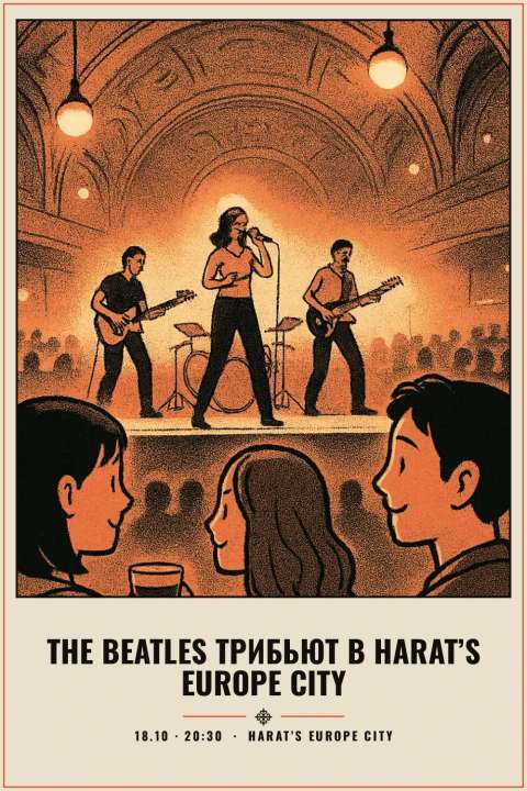 The Beatles Трибьют в Harat’s Europe City - 1
