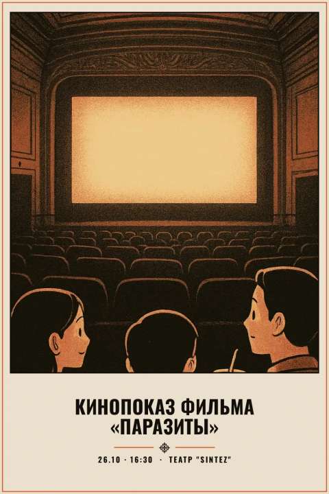 Кинопоказ фильма «Паразиты» - 1