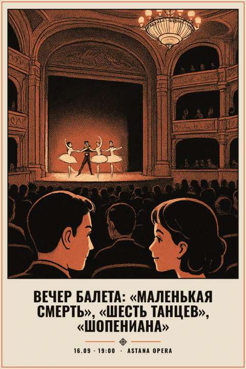 ВЕЧЕР БАЛЕТА: «Маленькая смерть», «Шесть танцев», «Шопениана» - 1