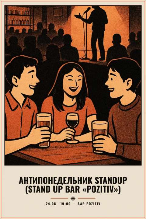 Антипонедельник Standup (Stand Up Bar «Pozitiv») - 1
