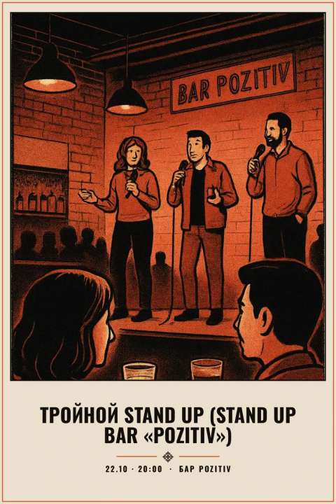 Тройной Stand Up (Stand Up Bar «Pozitiv») - 1