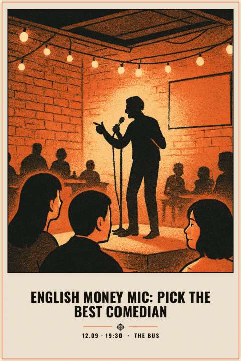 English Money Mic: pick the best comedian - 1