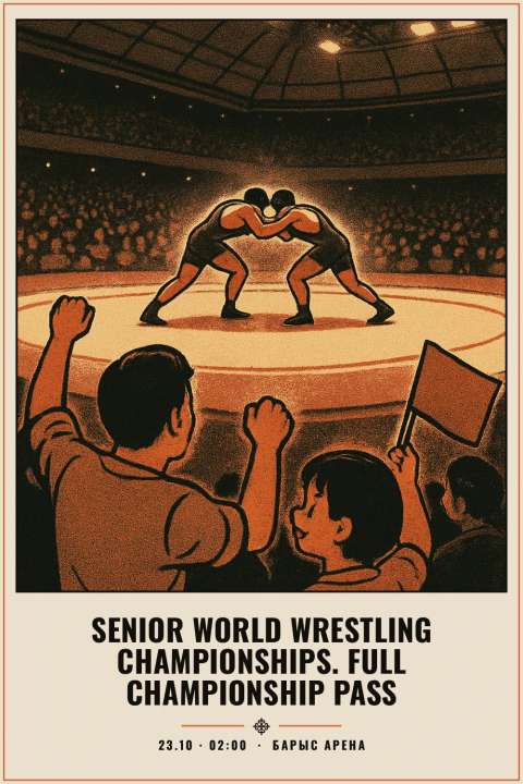 Senior World Wrestling Championships. Full Championship Pass - 1