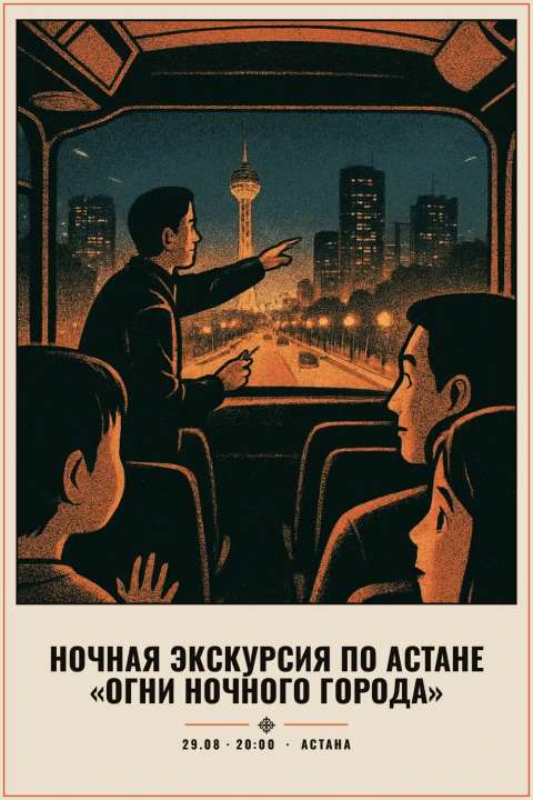 Ночная экскурсия по Астане «Огни ночного города» - 1