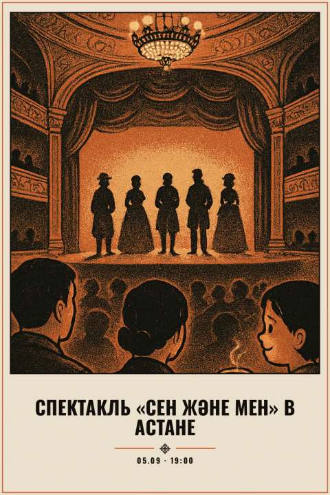 Спектакль «Сен және мен» в Астане - 1