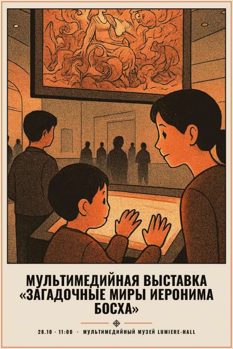 Мультимедийная выставка «Загадочные миры Иеронима Босха» - 1