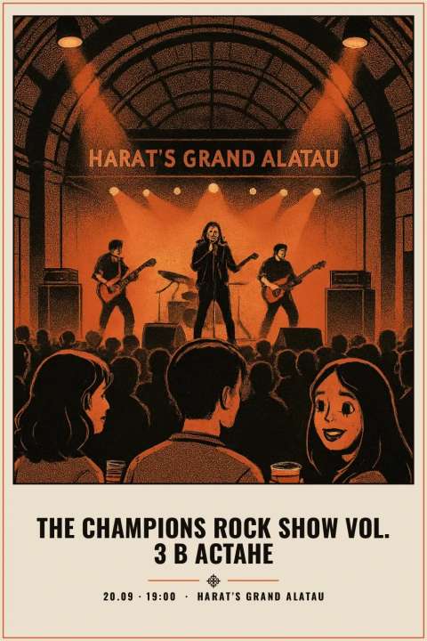 The Champions Rock Show vol. 3 в Астане - 1