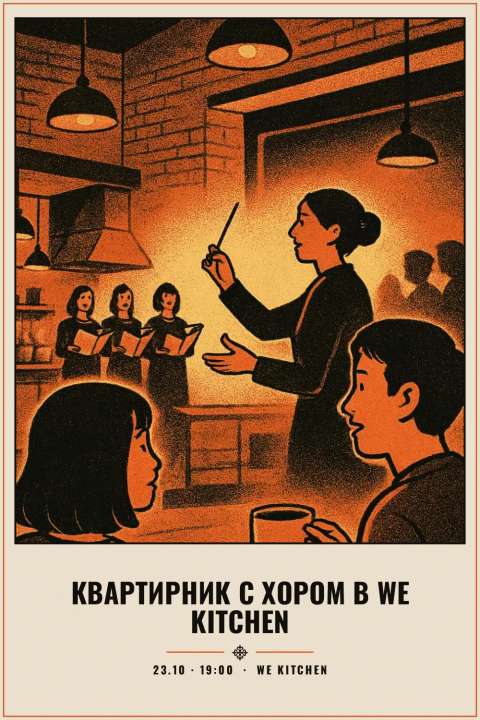 Квартирник с хором в We Kitchen - 1