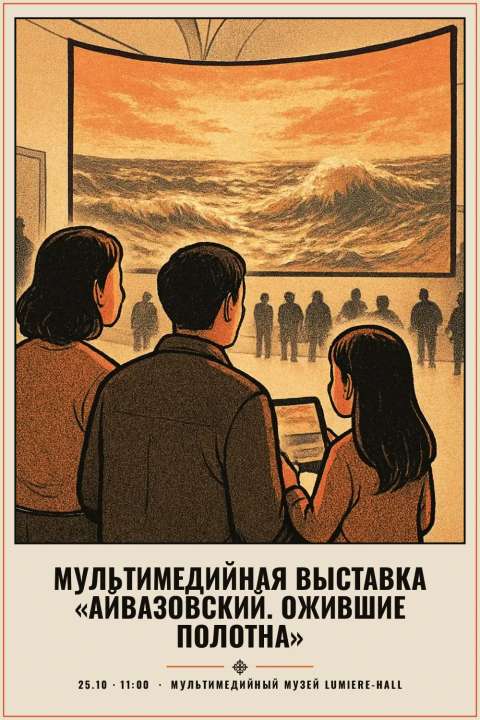 Мультимедийная выставка «Айвазовский. Ожившие полотна» - 1