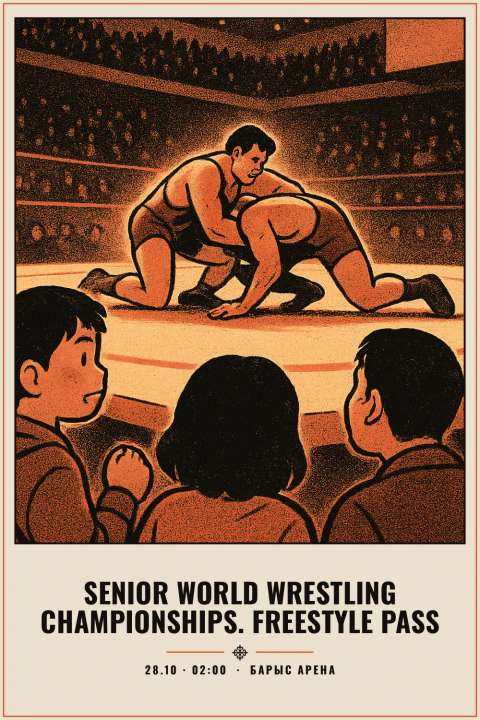 Senior World Wrestling Championships. Freestyle Pass - 1