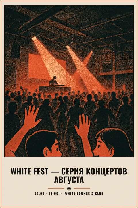 WHITE FEST — Серия концертов августа - 1