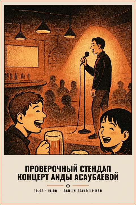Проверочный стендап концерт Аиды Асаубаевой - 1