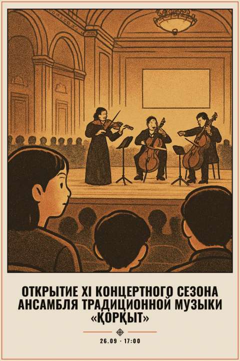 Открытие XI концертного сезона ансамбля традиционной музыки «Қорқыт» - 1