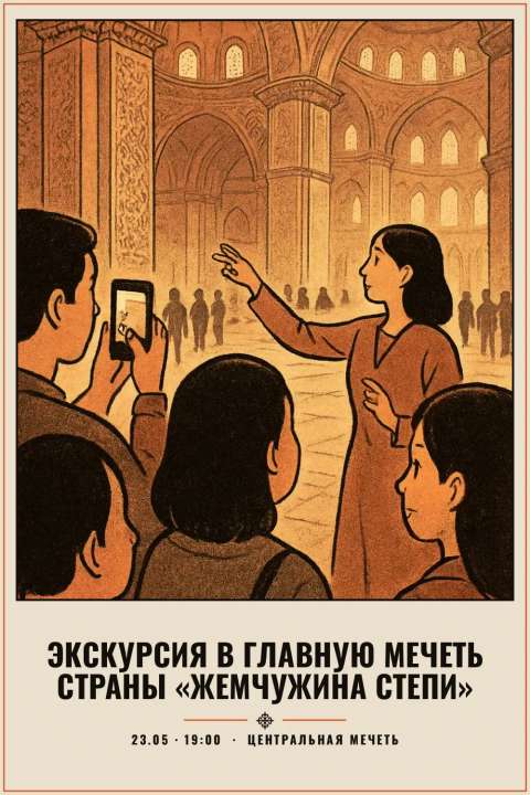 Экскурсия в главную мечеть страны «Жемчужина степи» - 1
