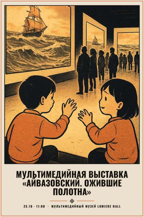 Мультимедийная выставка «Айвазовский. Ожившие полотна» - 1