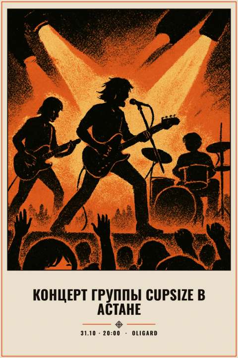 Концерт группы CUPSIZE в Астане - 1
