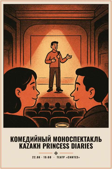 Комедийный моноспектакль Kazakh Princess Diaries - 1