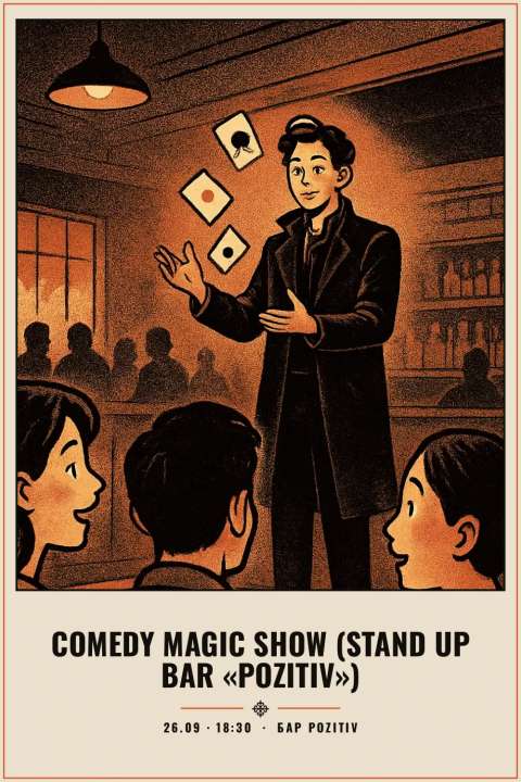 Comedy Magic Show (Stand Up Bar «Pozitiv») - 1