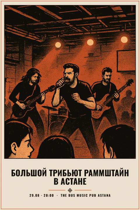 Большой трибьют Раммштайн в Астане - 1
