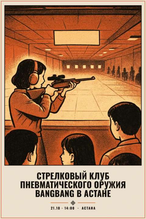 Стрелковый клуб пневматического оружия BangBang в Астане - 1