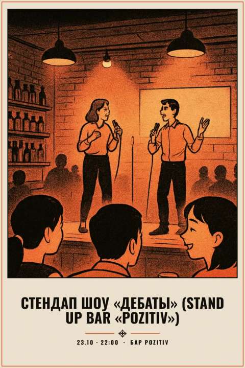 Стендап шоу «Дебаты» (Stand Up Bar «Pozitiv») - 1