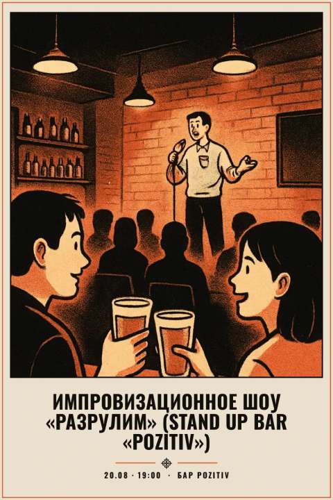 Импровизационное шоу «Разрулим» (Stand Up Bar «Pozitiv») - 1