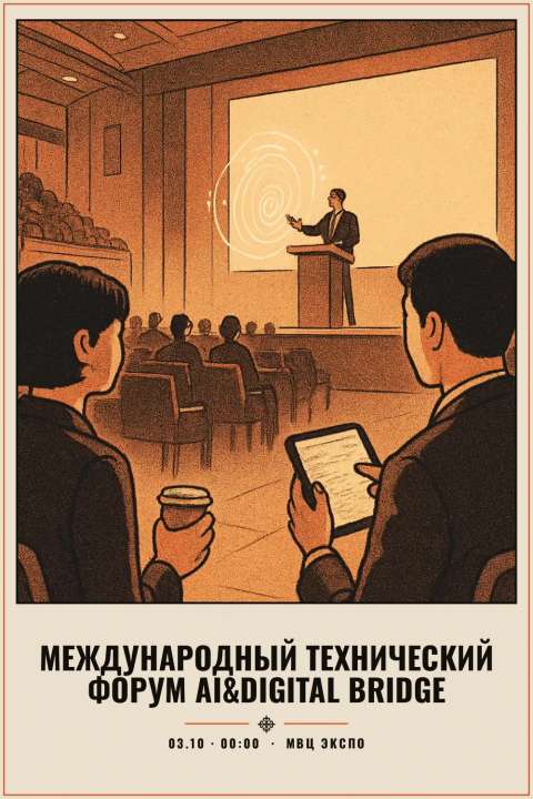 Международный технический форум AI&Digital Bridge - 1