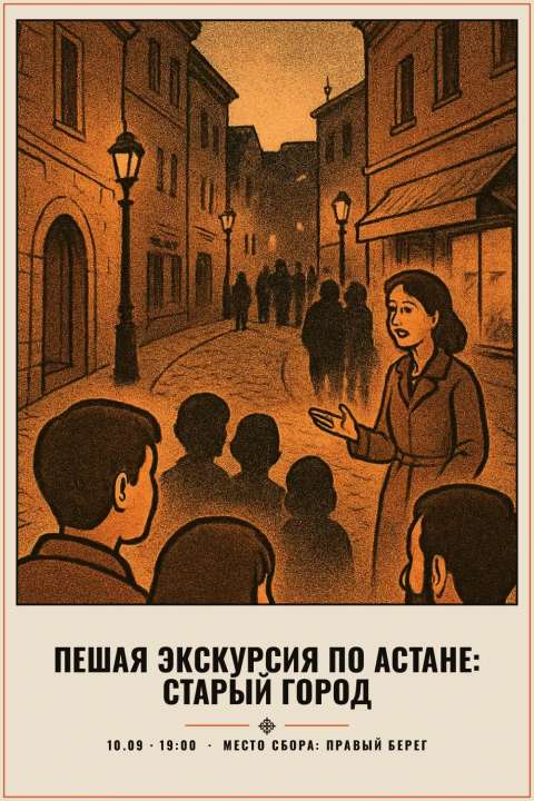 Пешая экскурсия по Астане: Старый город - 1