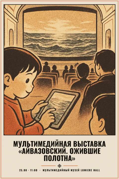 Мультимедийная выставка «Айвазовский. Ожившие полотна» - 1