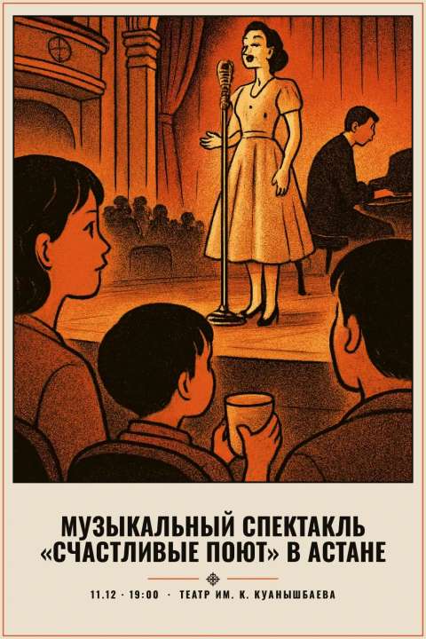 Музыкальный спектакль «Счастливые Поют» в Астане - 1