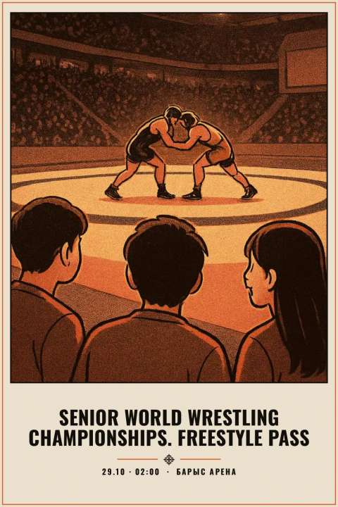 Senior World Wrestling Championships. Freestyle Pass - 1