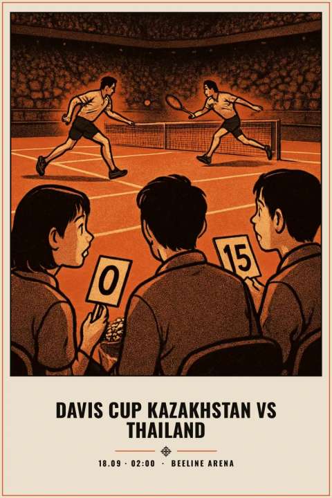 Davis Cup Kazakhstan vs Thailand - 1