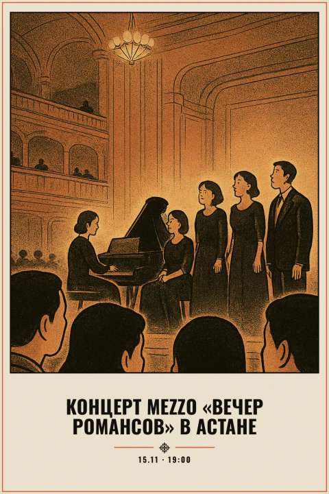 Концерт Mezzo «Вечер романсов» в Астане - 1