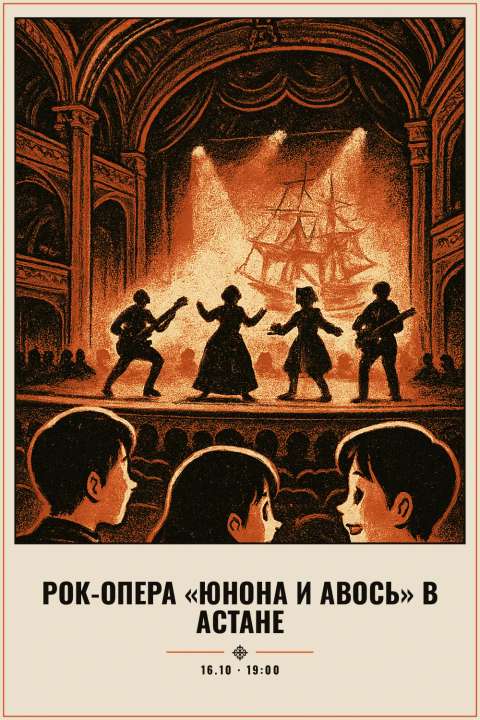 Рок-опера «Юнона и Авось» в Астане - 1