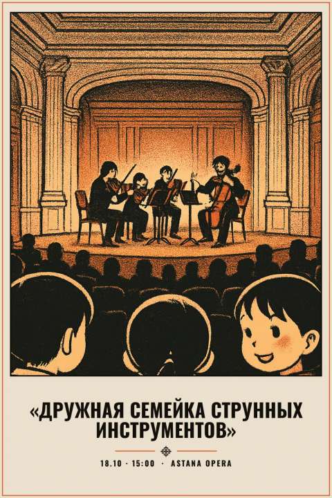 «Дружная семейка струнных инструментов» - 1