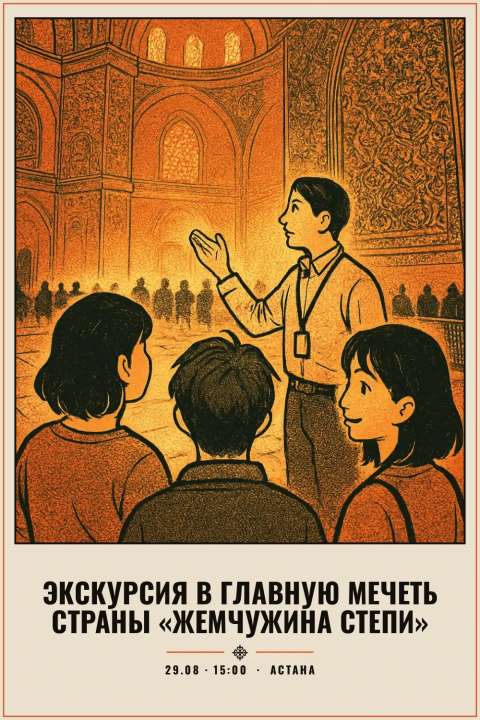 Экскурсия в Главную мечеть страны «Жемчужина степи» - 1