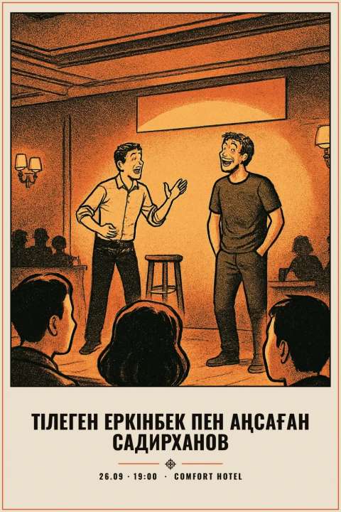 Тілеген Еркінбек пен Аңсаған Садирханов - 1