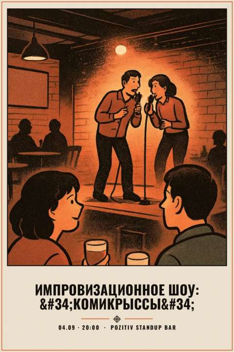 ИМПРОВИЗАЦИОННОЕ ШОУ: "КОМИКРЫССЫ" - 1